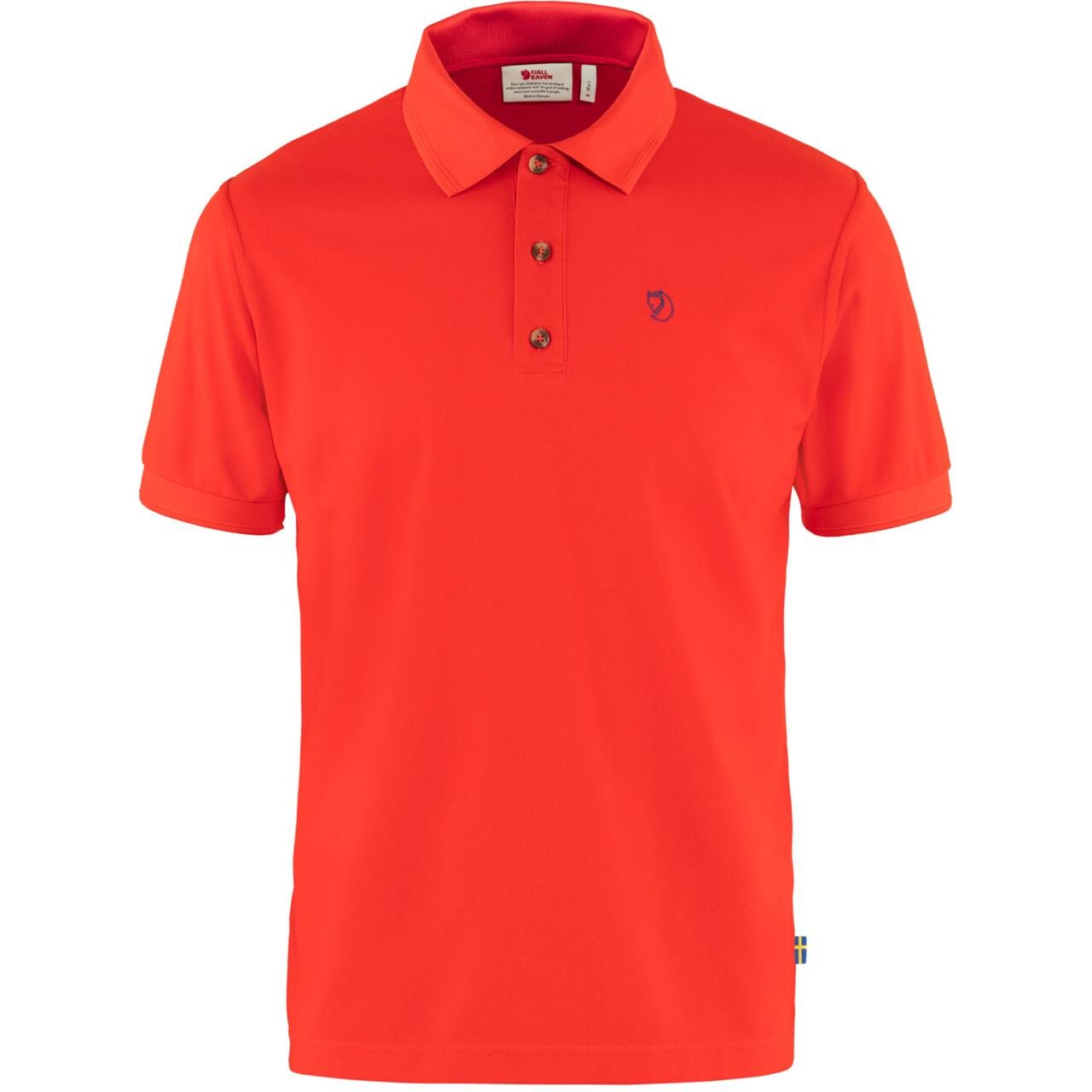 Fjällräven Mens Crowley Pique Shirt  (Rød (TRUE RED/334) XX-large)