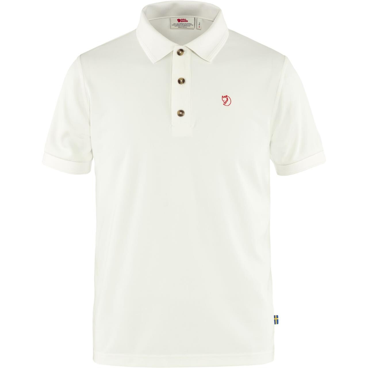 Fjällräven Mens Crowley Pique Shirt  (Hvid (WHITE/100) X-large)
