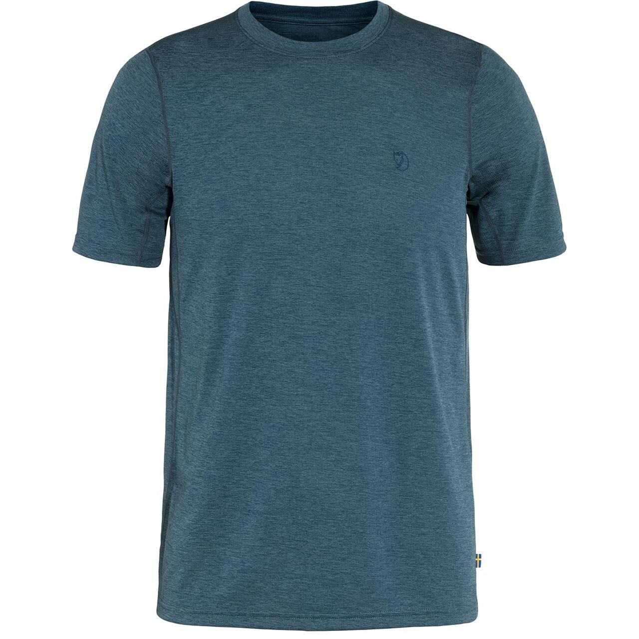 Fjällräven Mens Abisko Day Hike S/S  (Blå (INDIGO BLUE/534) X-large)