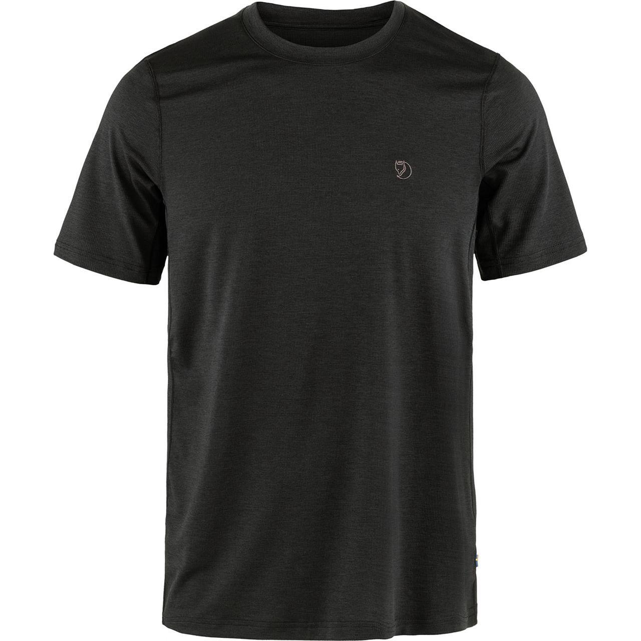 Fjällräven Mens Abisko Day Hike S/S  (Sort (BLACK/550) Medium)