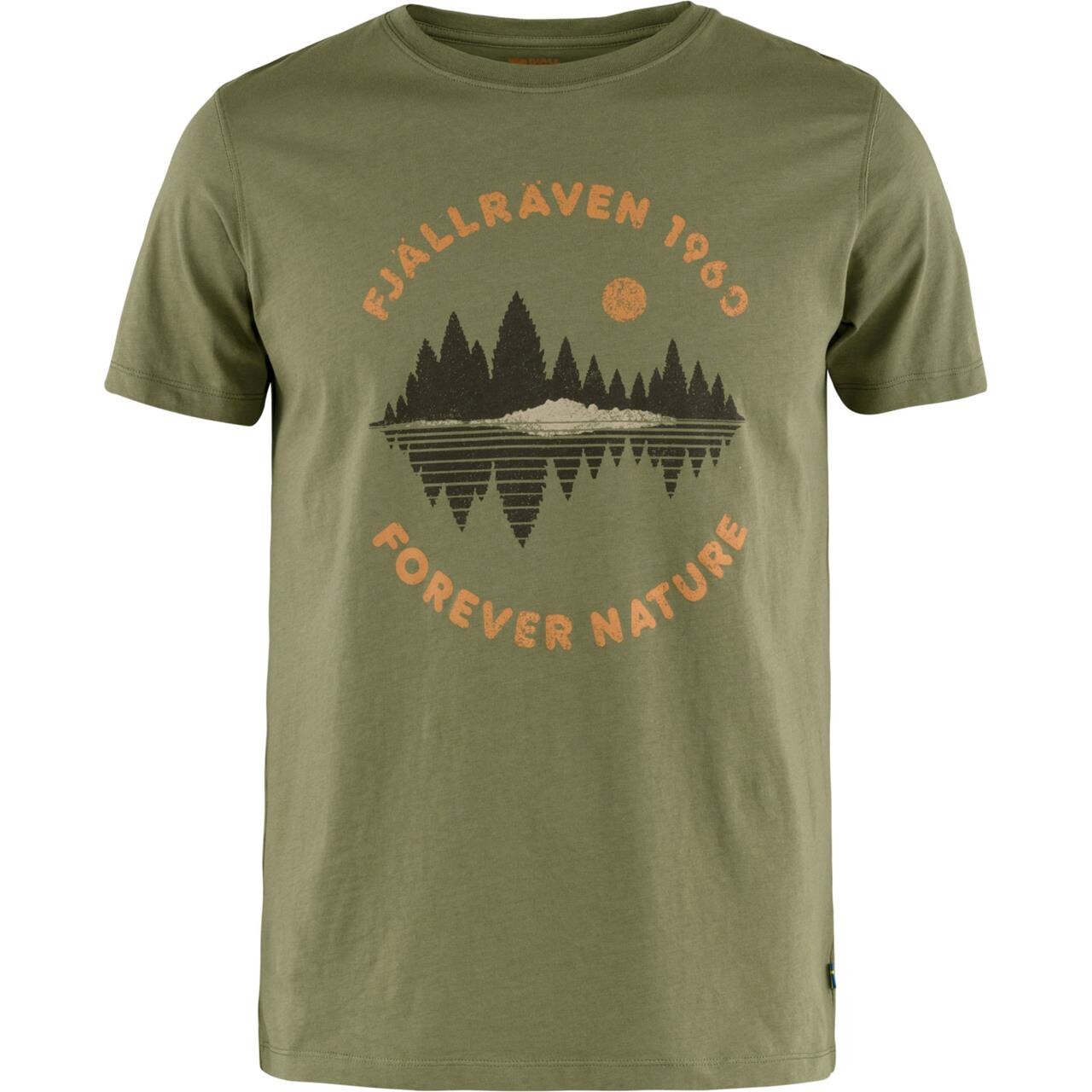 Fjällräven Mens Forest Mirror T-shirt  (Grøn (GREEN/620) X-large)