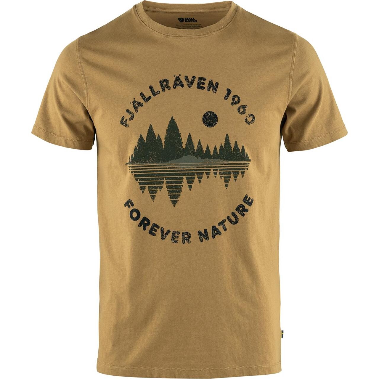 Fjällräven Mens Forest Mirror T-shirt  (Brun (BUCKWHEAT BROWN/232) Large)