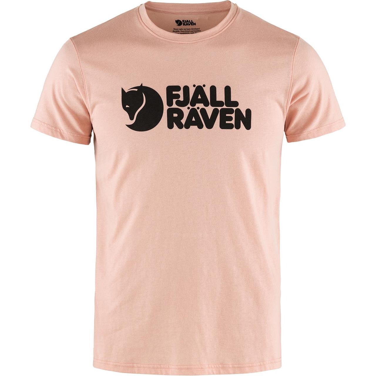 Fjällräven Mens Fjällräven Logo T-shirt  (Lyserød (CHALK ROSE/302) X-large)