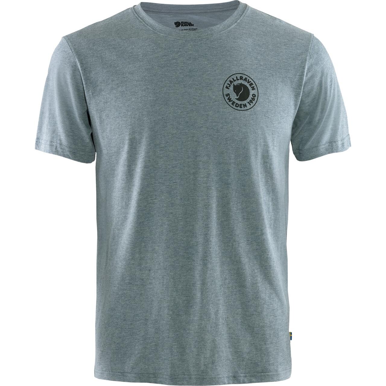 Fjällräven Mens 1960 Logo T-shirt  (Blå (UNCLE BLUE-MELANGE/520-999) XX-large)