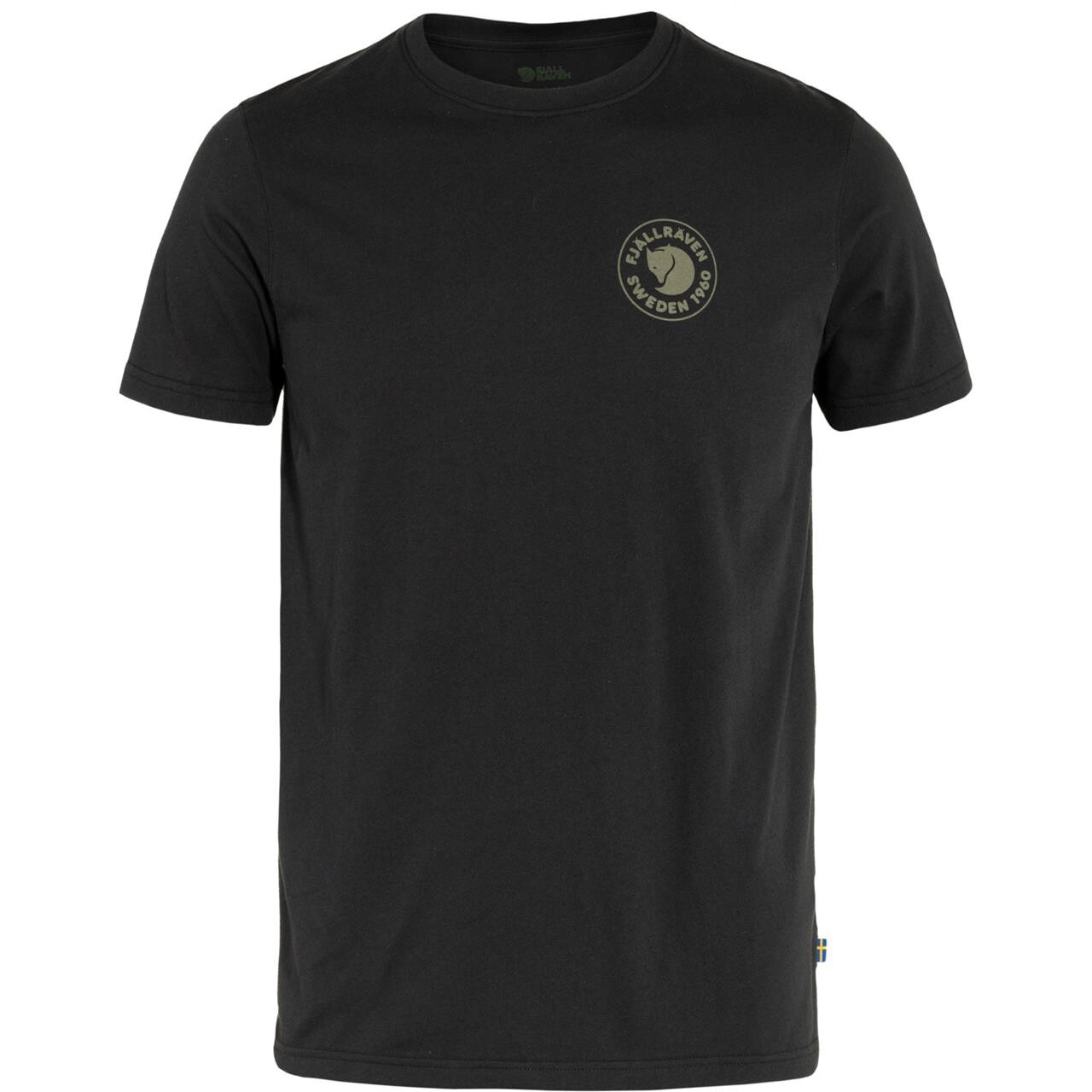 Fjällräven Mens 1960 Logo T-shirt  (Sort (BLACK/550) X-small)
