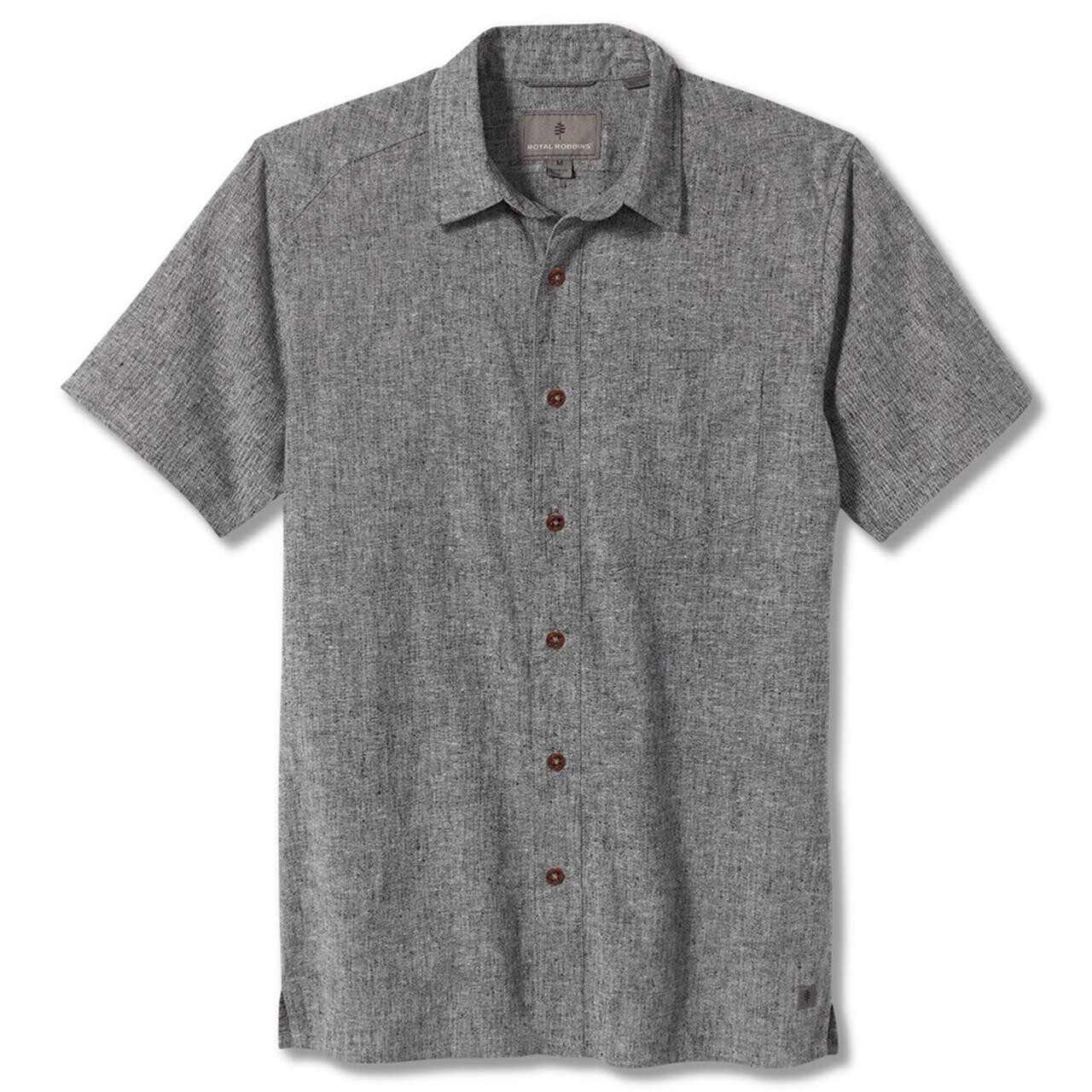 Billede af Royal Robbins Mens Hempline S/S (Grå (ASPHALT) Small)