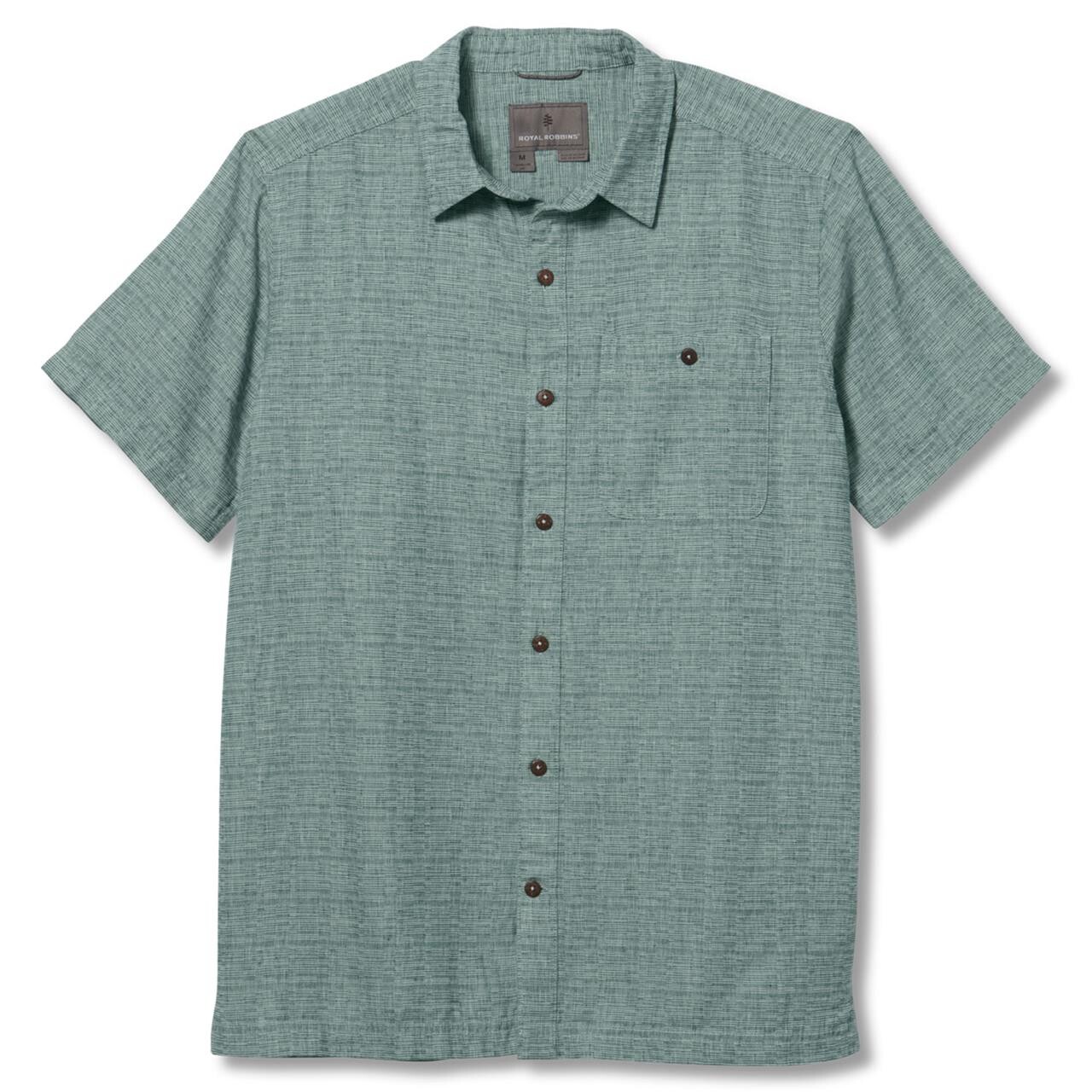 Billede af Royal Robbins Mens Salton City S/S (Grøn (MARBLE GREEN) Small)