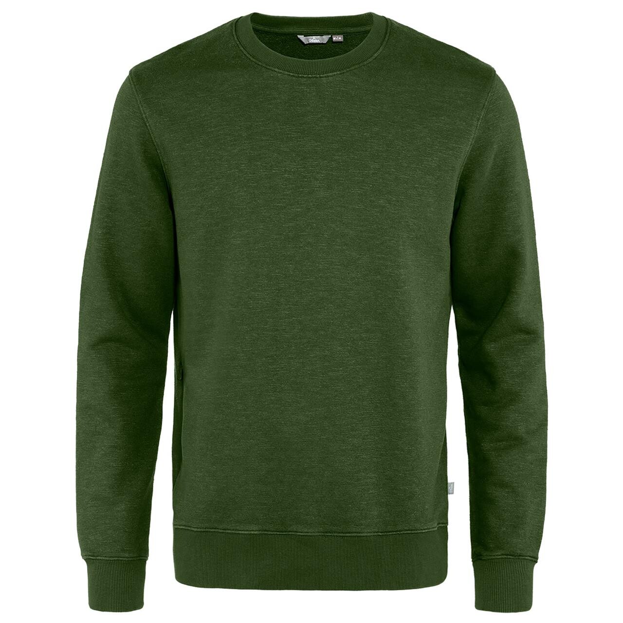 9: Tierra Mens Hempy Sweater  (Grøn (MOSS GREEN) Small)