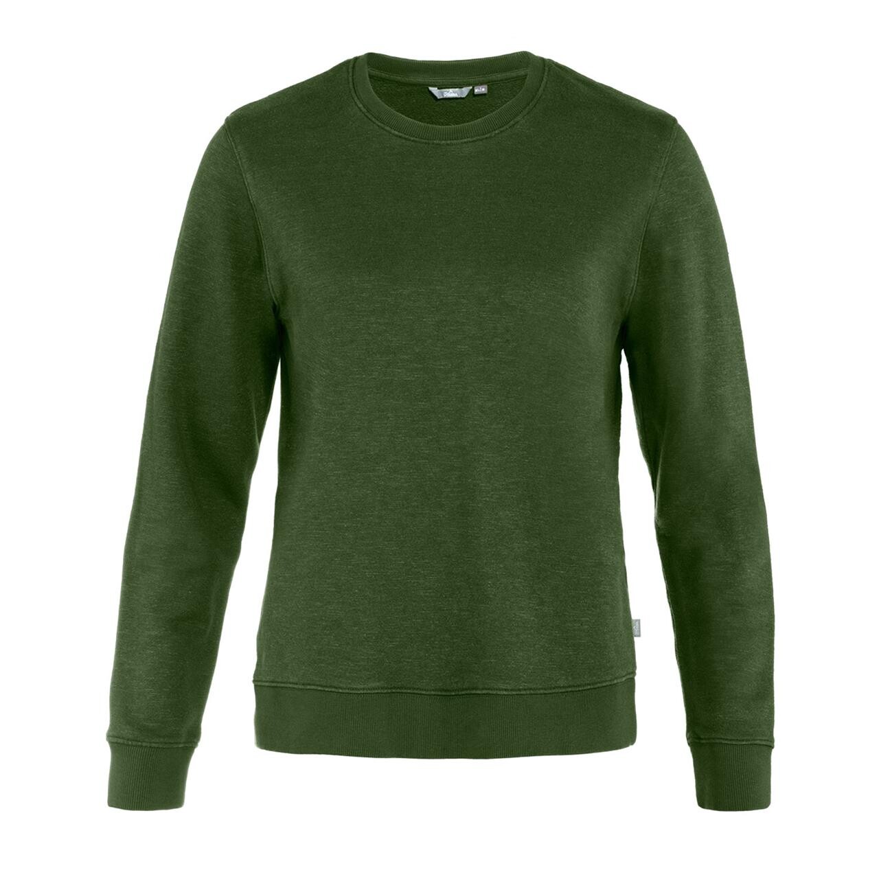 Se Tierra Womens Hempy Sweater (Grøn (MOSS GREEN) Small) hos Friluftsland.dk