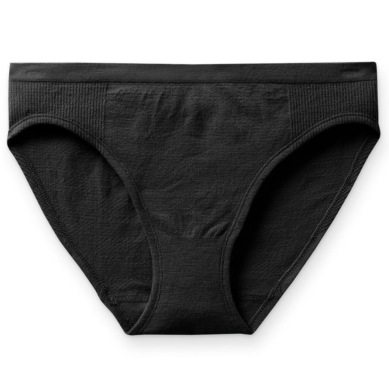 Smartwool Womens Seamless Bikini  (Sort (BLACK) Small)