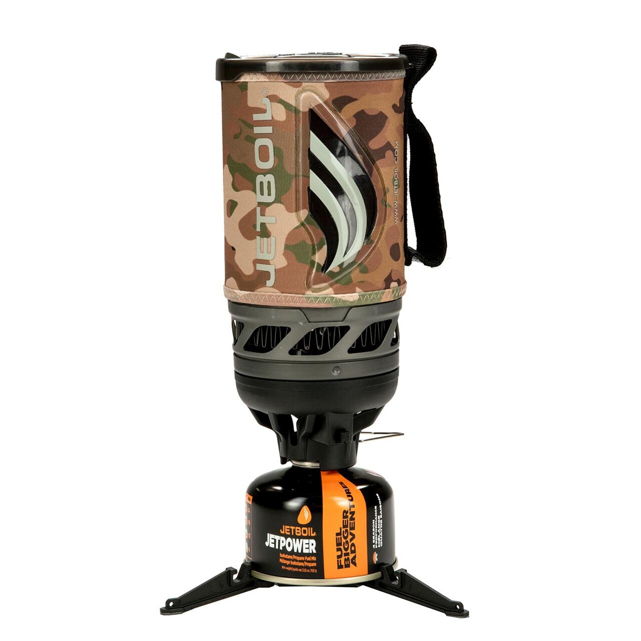 Se Jetboil Flash 1,0L Cooking System (Grøn (CAMO)) hos Friluftsland.dk