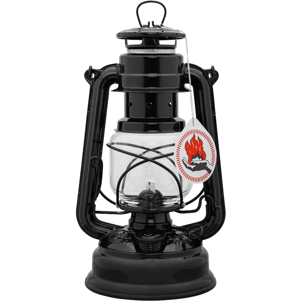 Feuerhand Storm Lantern Painted (Sort (JET BLACK))