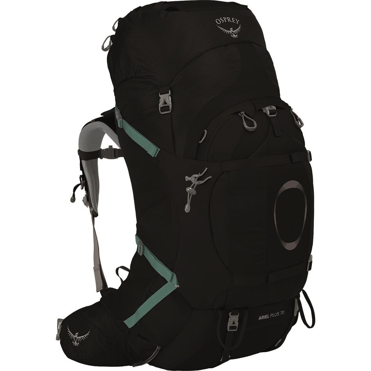 Osprey Womens Ariel Plus 70 (Sort (BLACK) Medium/large)