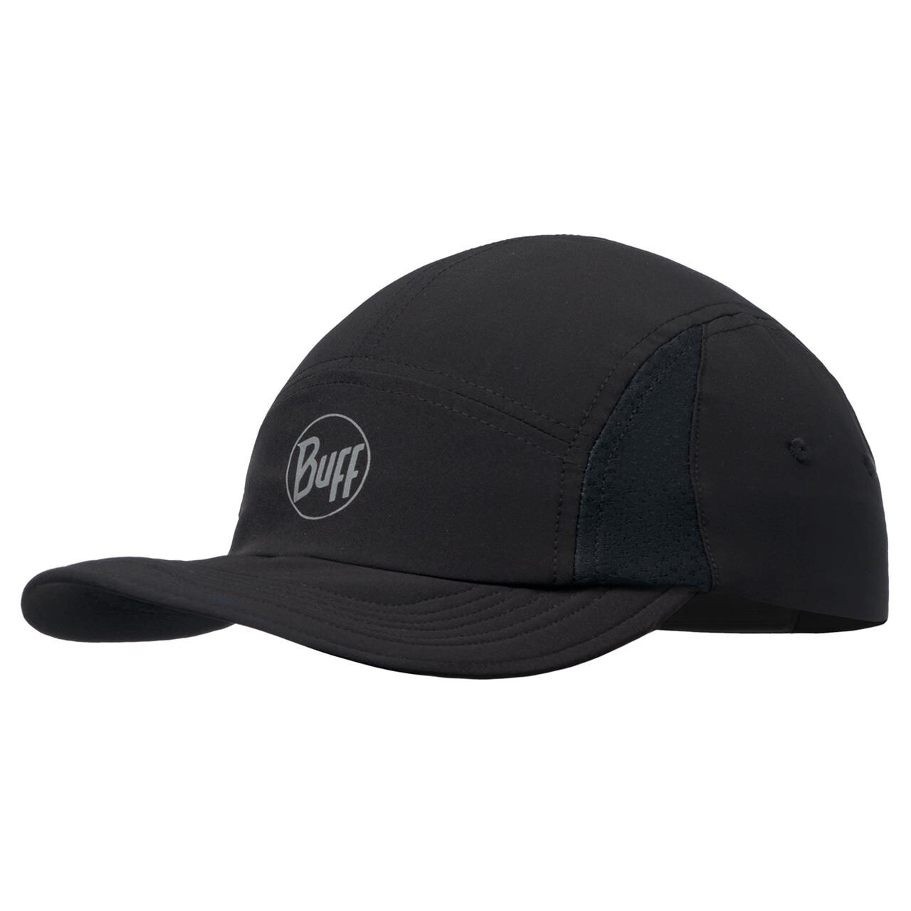 Buff 5 Panels Cap (Sort (R-SOLID BLACK) Small/medium)