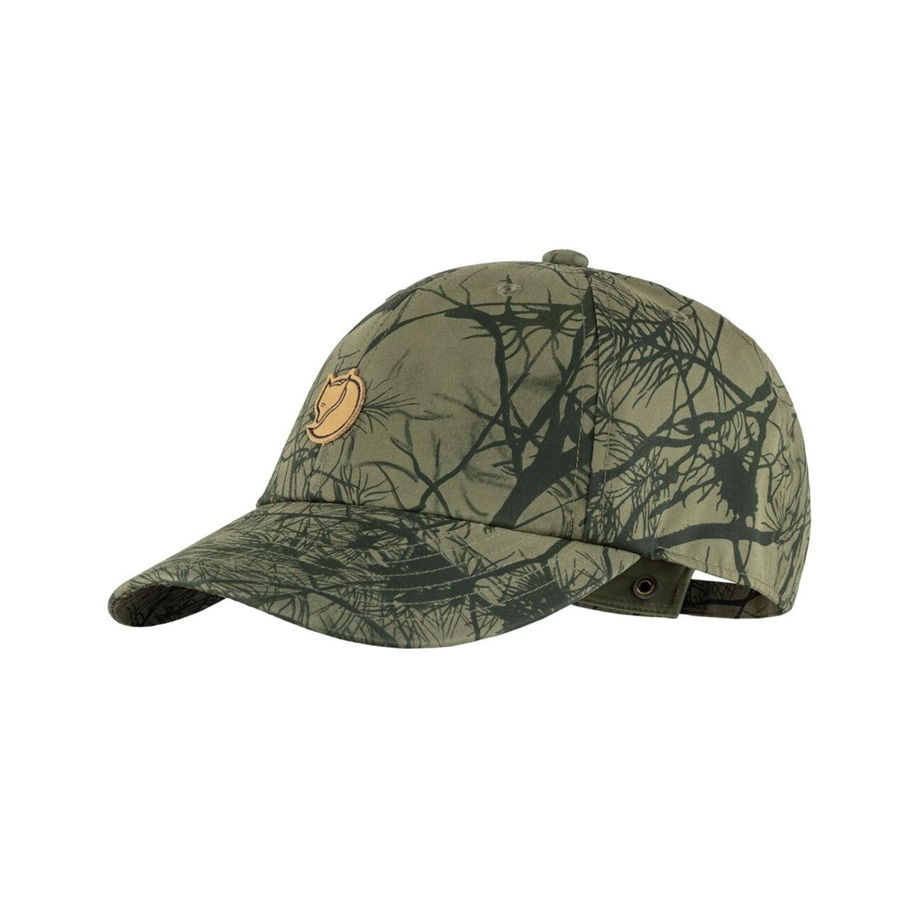 Fjällräven Mens Lappland Camo Cap  (Grøn (DARK OLIVE CAMO/636) Large/x-large)