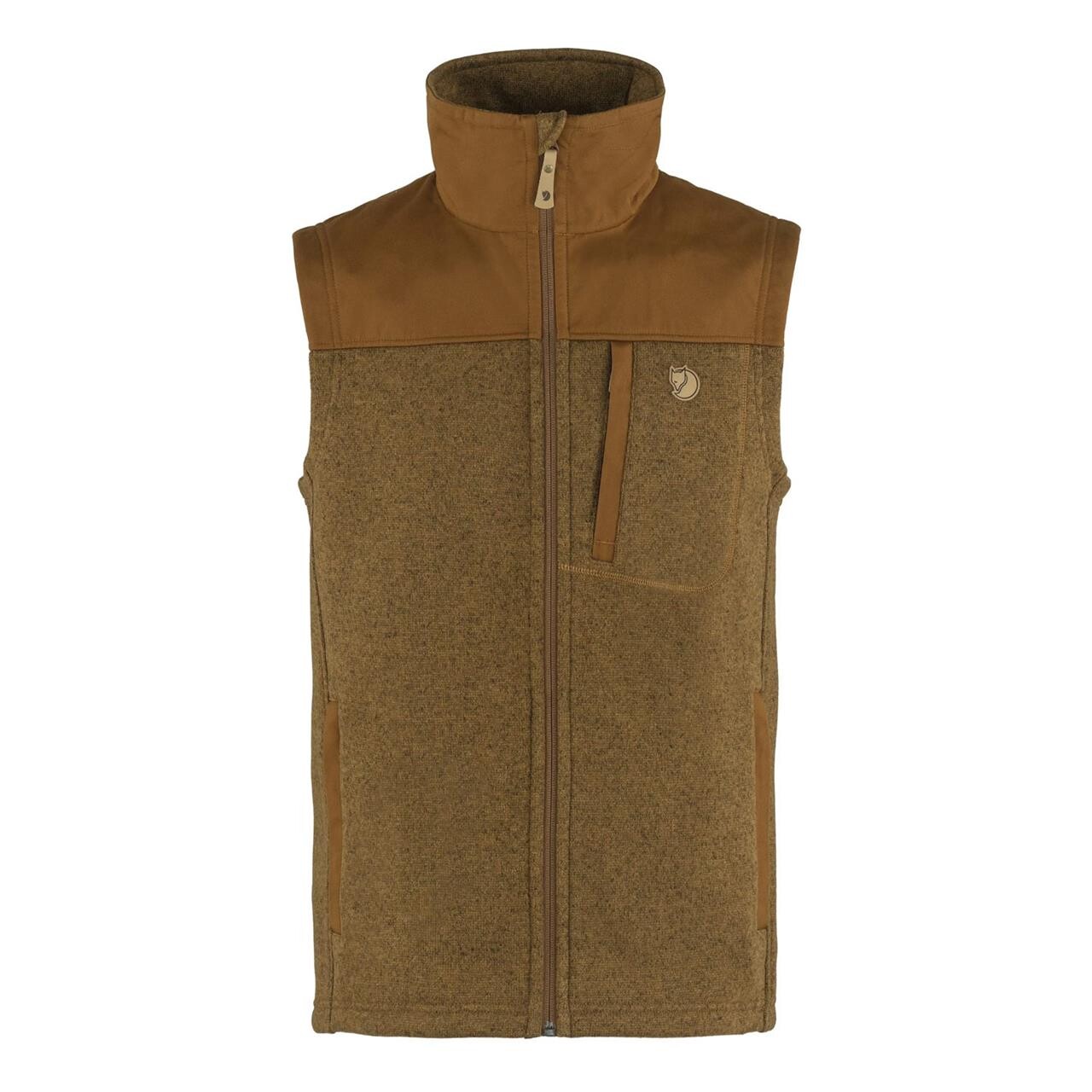 Fjällräven Mens Buck Fleece Vest  (Rød (CHESTNUT/230) X-large)