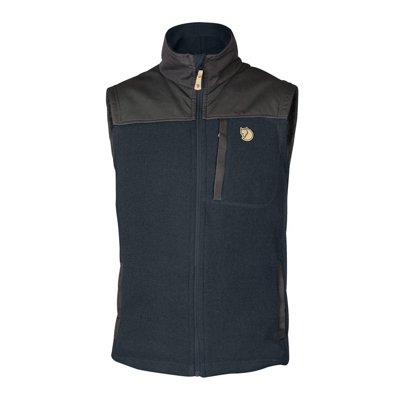 Fjällräven Mens Buck Fleece Vest  (Blå (DARK NAVY/555) XX-large)