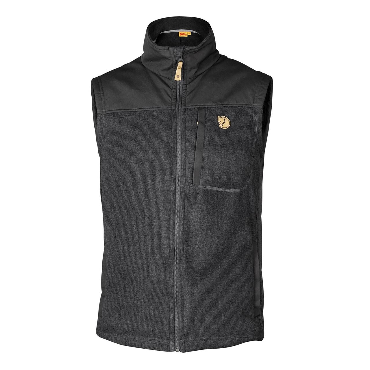 Fjällräven Mens Buck Fleece Vest  (Grå (GRAPHITE/031) X-small)