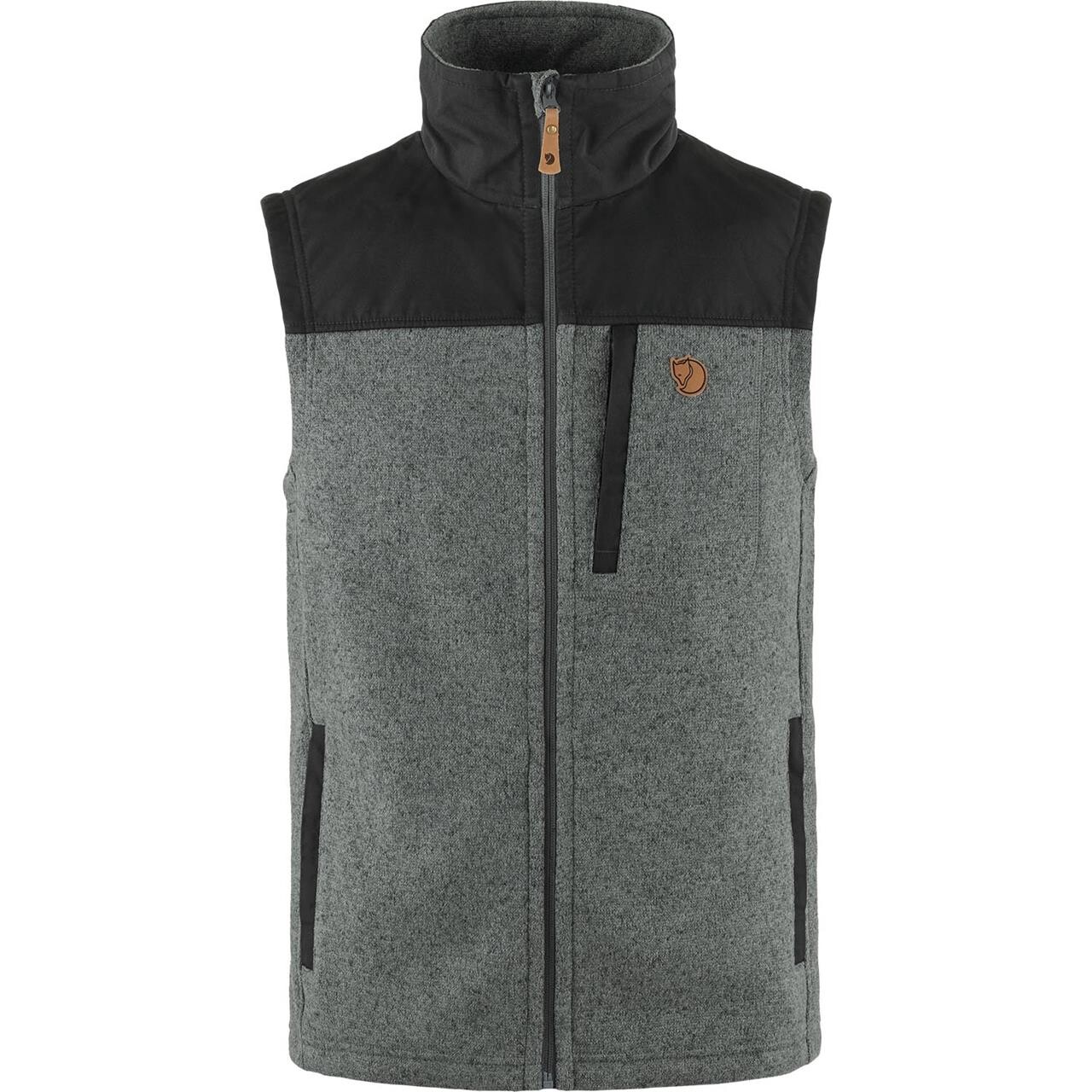 Fjällräven Mens Buck Fleece Vest  (Grå (GREY-MELANGE/020-999) X-large)