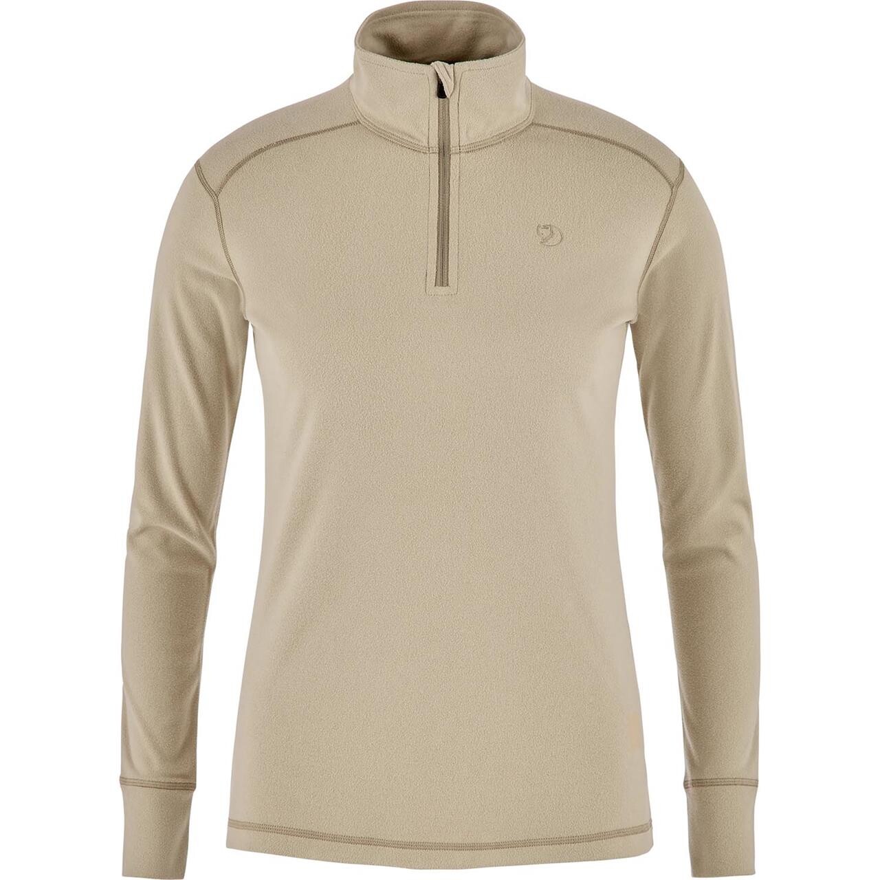 Fjällräven Womens Skare Half Zip (Beige (FOSSIL/118) X-large)