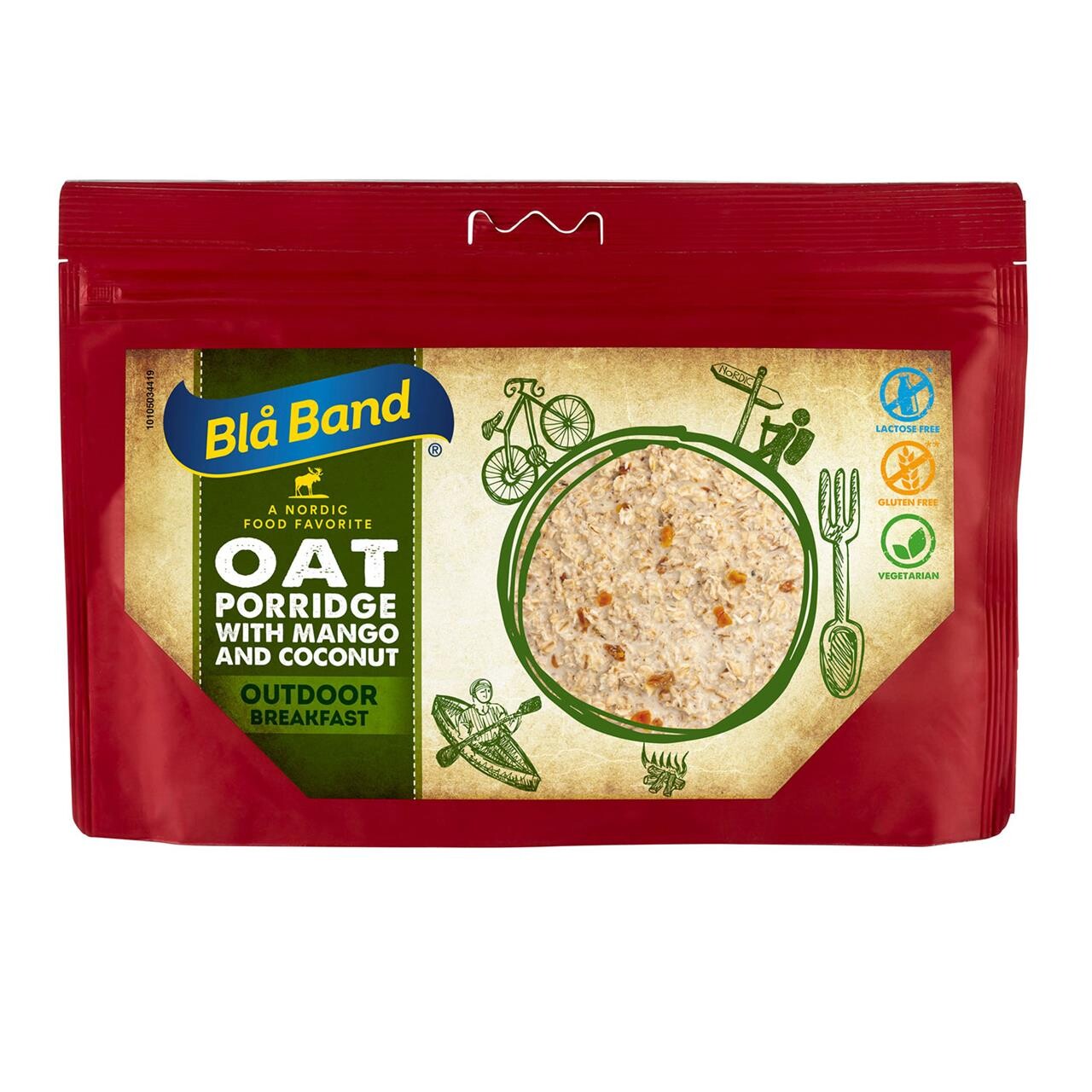 Blå Band Oat Porridge With Mango Coconut