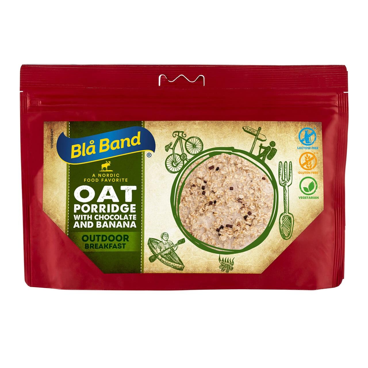 Blå Band Oat Porridge With Chocolate Banana