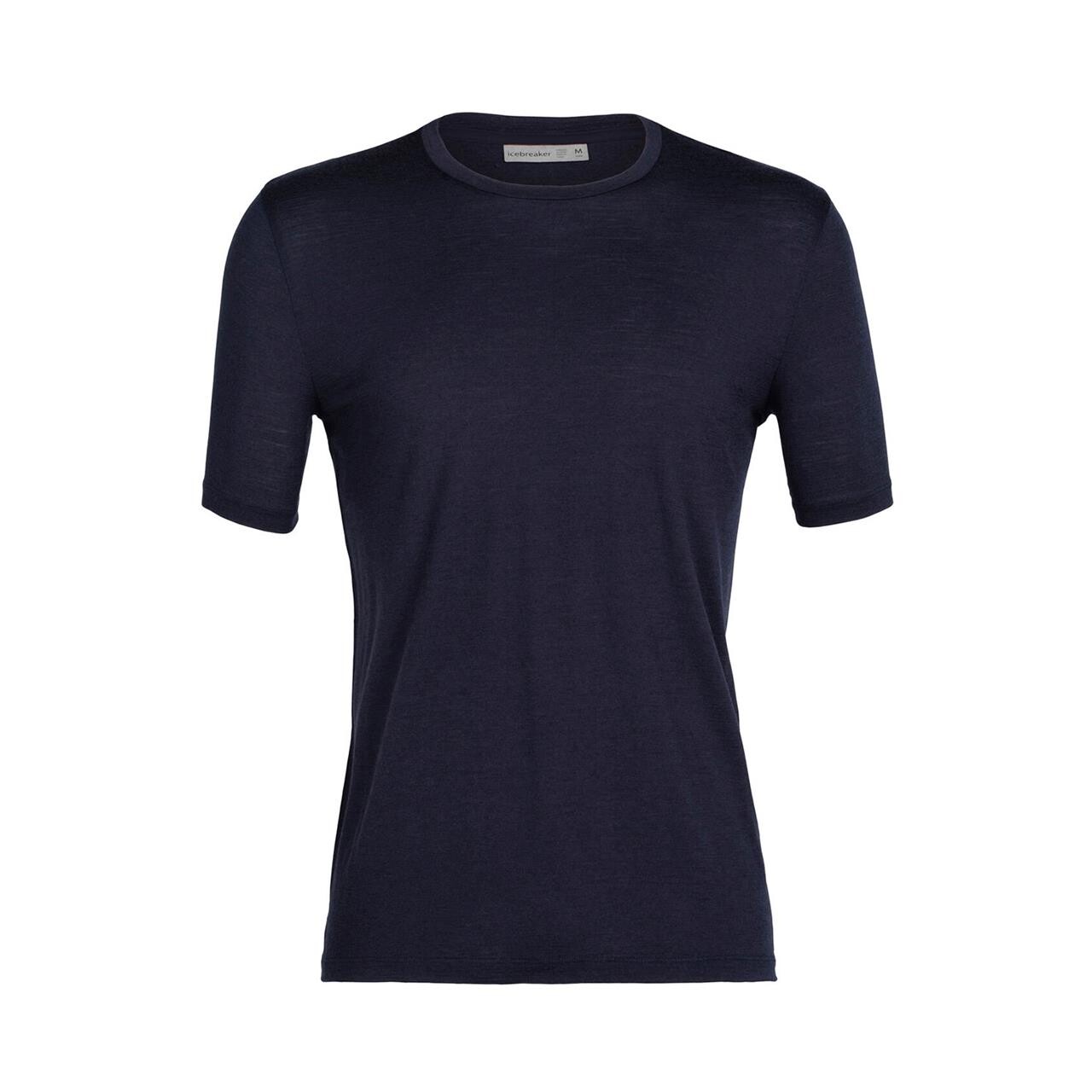 Billede af Icebreaker Mens Tech Lite II S/S Tee 2021 model (Blå (MIDNIGHT NAVY) Small)