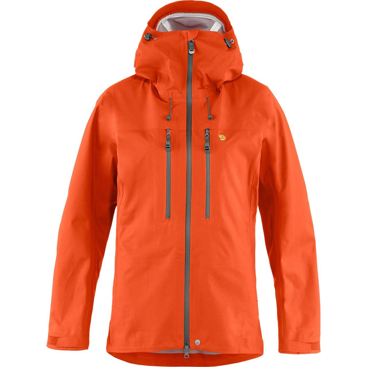 Fjällräven Womens Bergtagen Eco-shell Jacket  (Orange (HOKKAIDO ORANGE/208) Large)