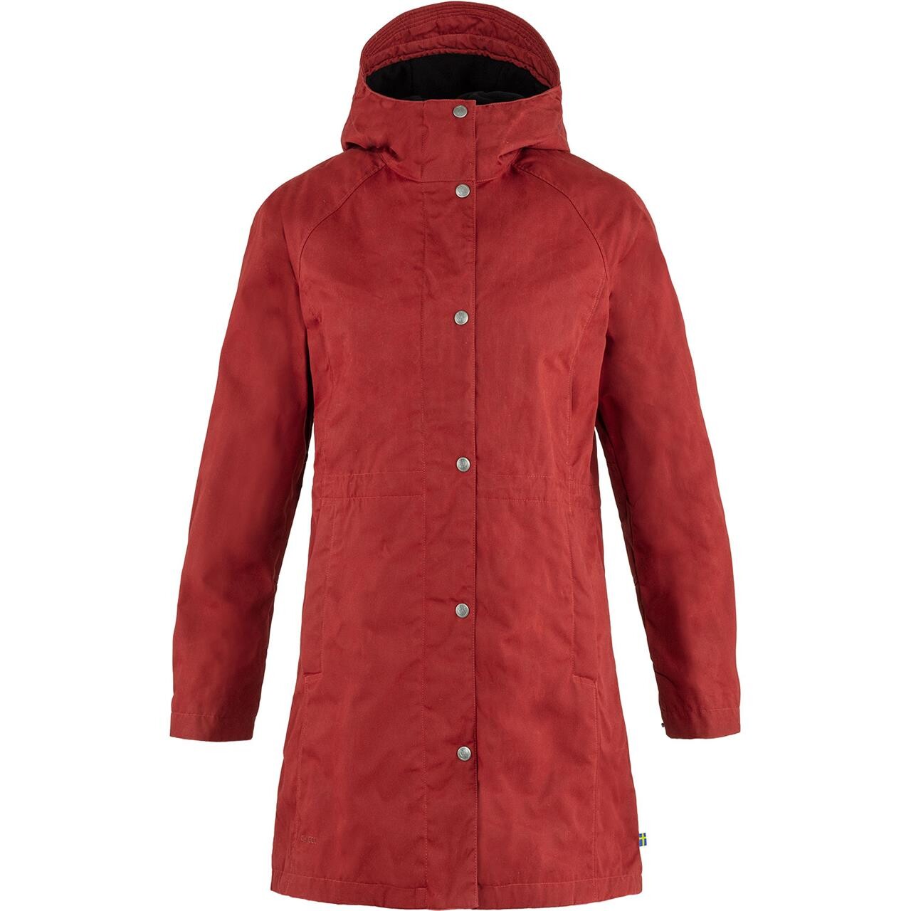 Fjallraven Womens Karla Hydratic Jacket Rød Red Oak/345 X Small