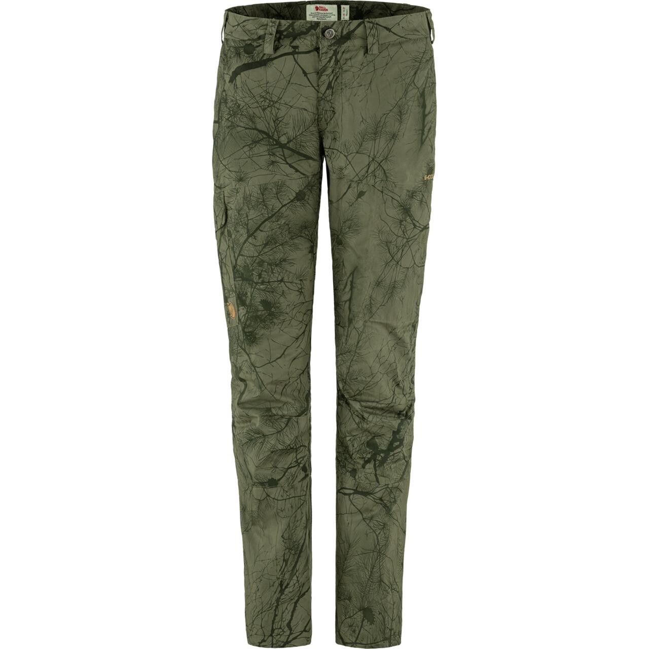 Fjällräven Womens Karla Hydratic Trousers  (Grøn (GREEN CAMO/626) 42)