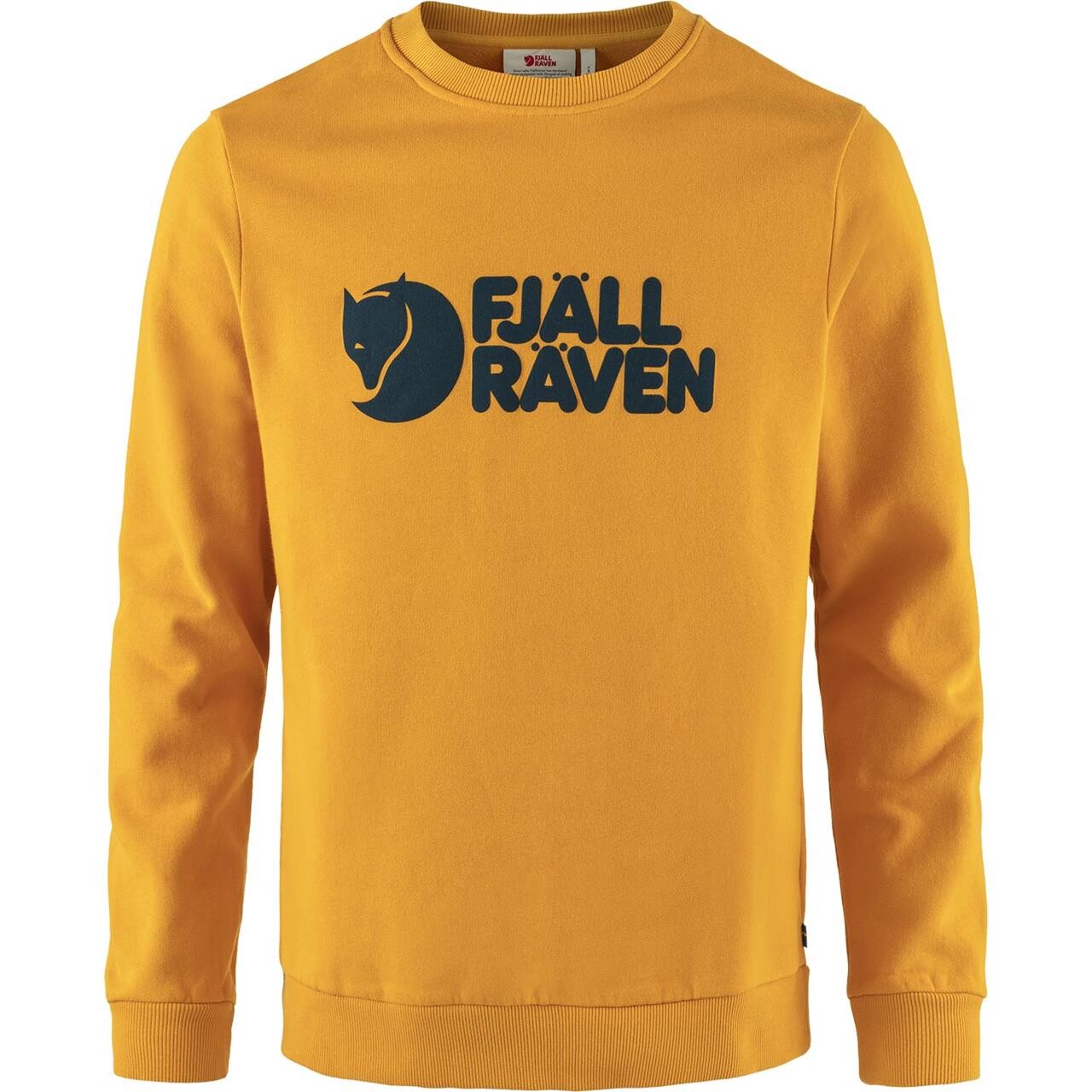 Fjällräven Mens Fjällräven Logo Sweater  (Gul (MUSTARD YELLOW/161) XX-large)