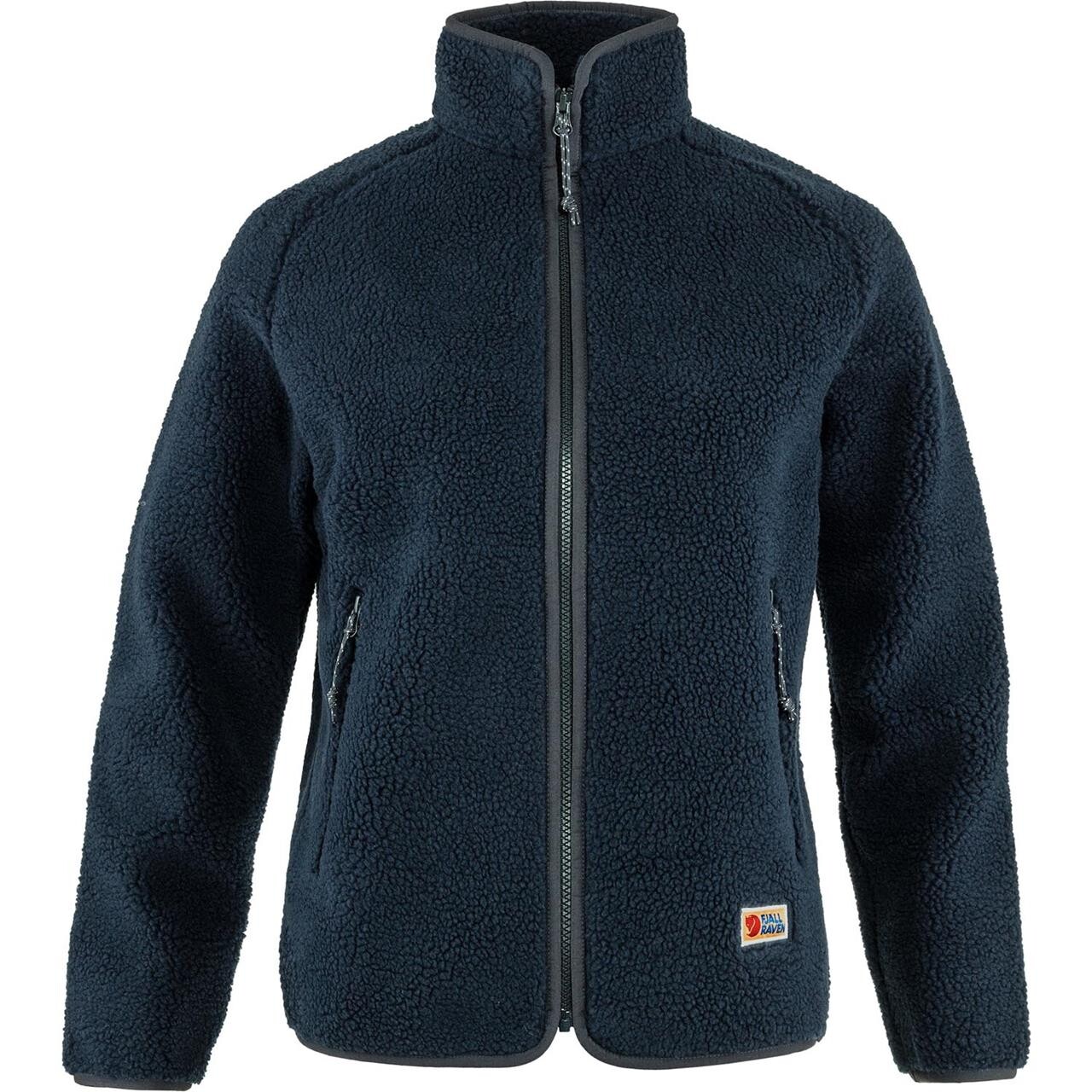 7: Fjällräven Vardag Pile Fleece Women-navy-S - Fleecejakker og softshell