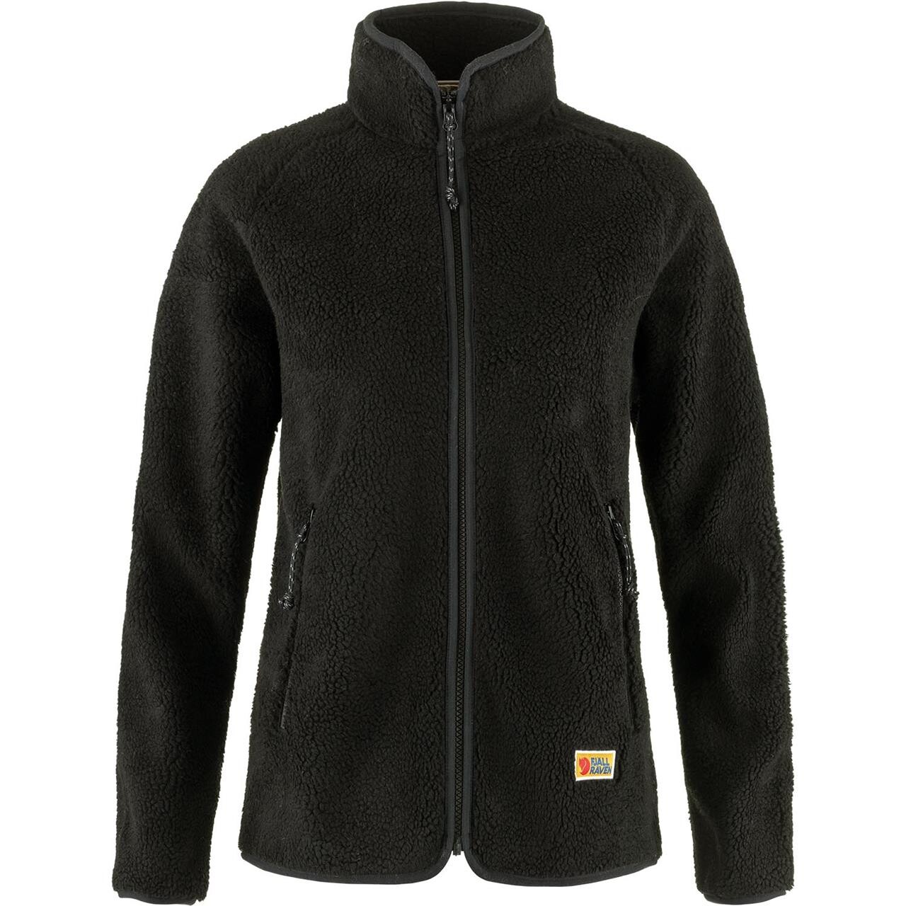 Fjällräven Womens Vardag Pile Fleece  (Sort (BLACK/550) Medium)