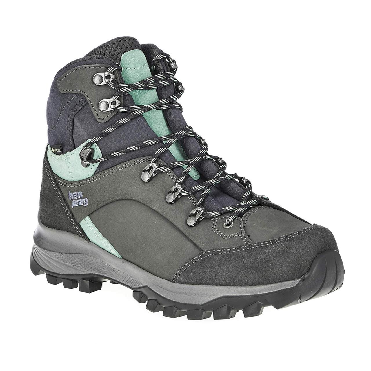 Hanwag Womens Alta Bunion II Lady GTX (Grå (ASPHALT/MINT) 42)