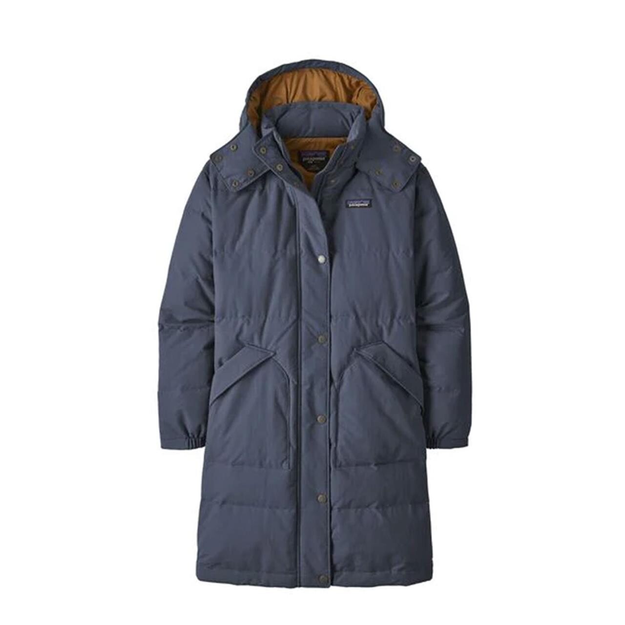 Patagonia Womens Downdrift Parka  (Blå (SMOLDER BLUE) X-large)