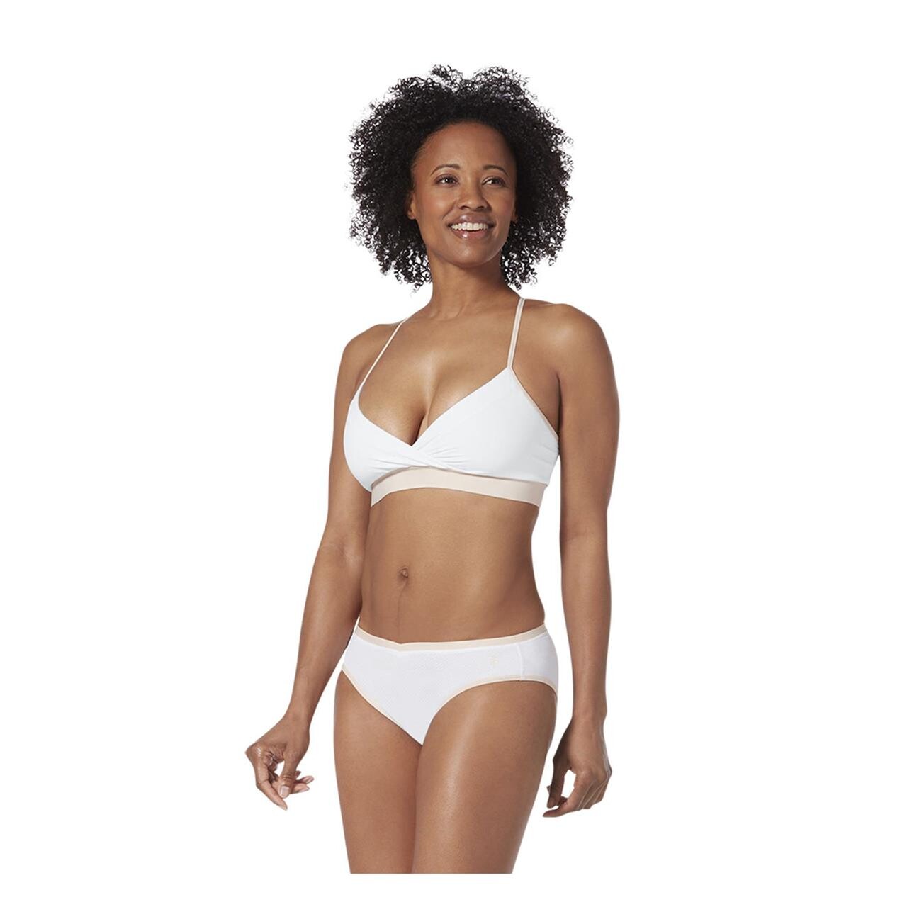 Se Royal Robbins Womens Readydry Racerback Bra (Hvid (WHITE) Large) hos Friluftsland.dk