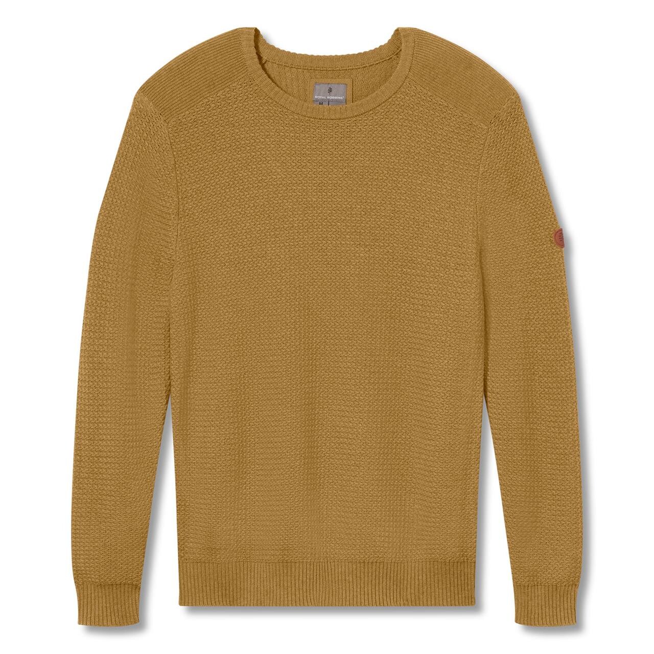 #3 - Royal Robbins Mens All Season Merino Sweater  (Brun (WOOD THRUSH) Medium)