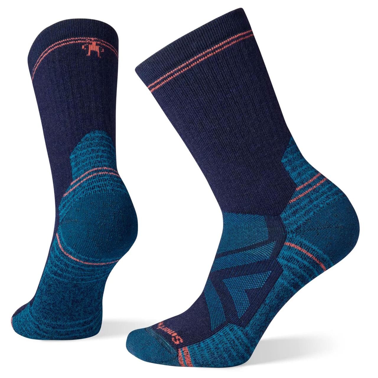 Se Smartwool Womens Performance Hike Full Cushion Crew (Blå (DEEP NAVY) 34-37) hos Friluftsland.dk