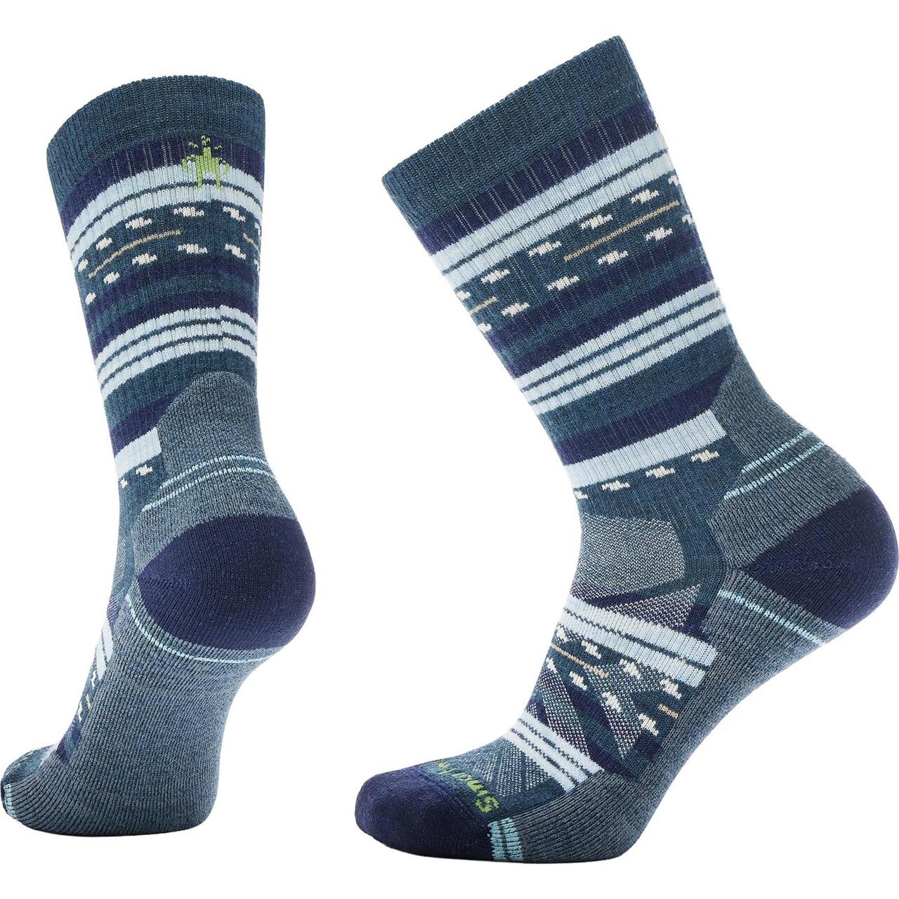 Smartwool Womens Hike Light Cushion Margarita Crew (Blå (DEEP NAVY) 43-45)