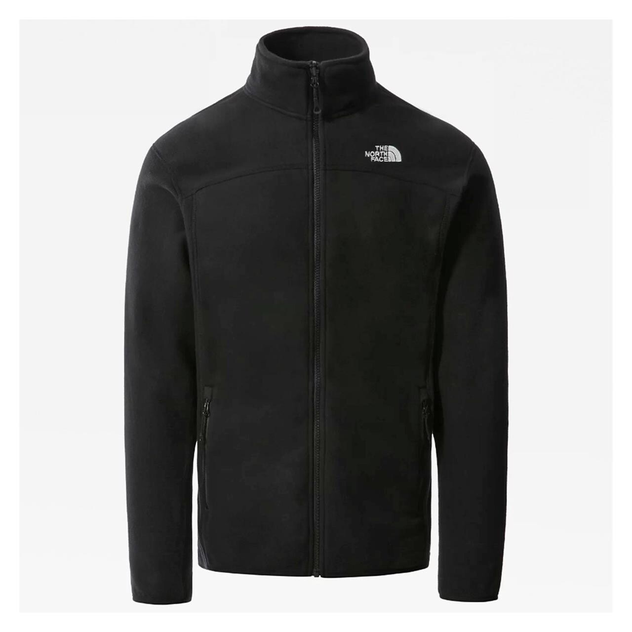 The North Face Mens 100 Glacier Full Zip 2021 model (Sort (TNF BLACK) XX-large)