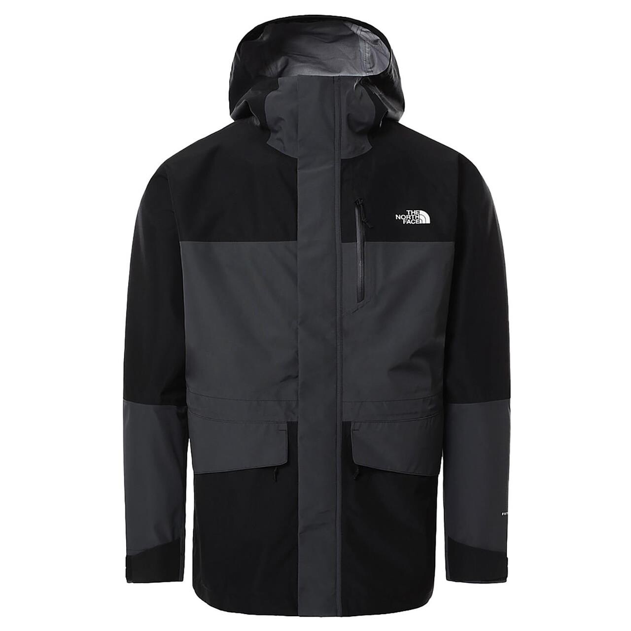 Se The North Face Mens Dryzzle All Weather Futurelight Jkt (Grå (ASPHALT GREY/TNF BLACK) Large) hos Friluftsland.dk