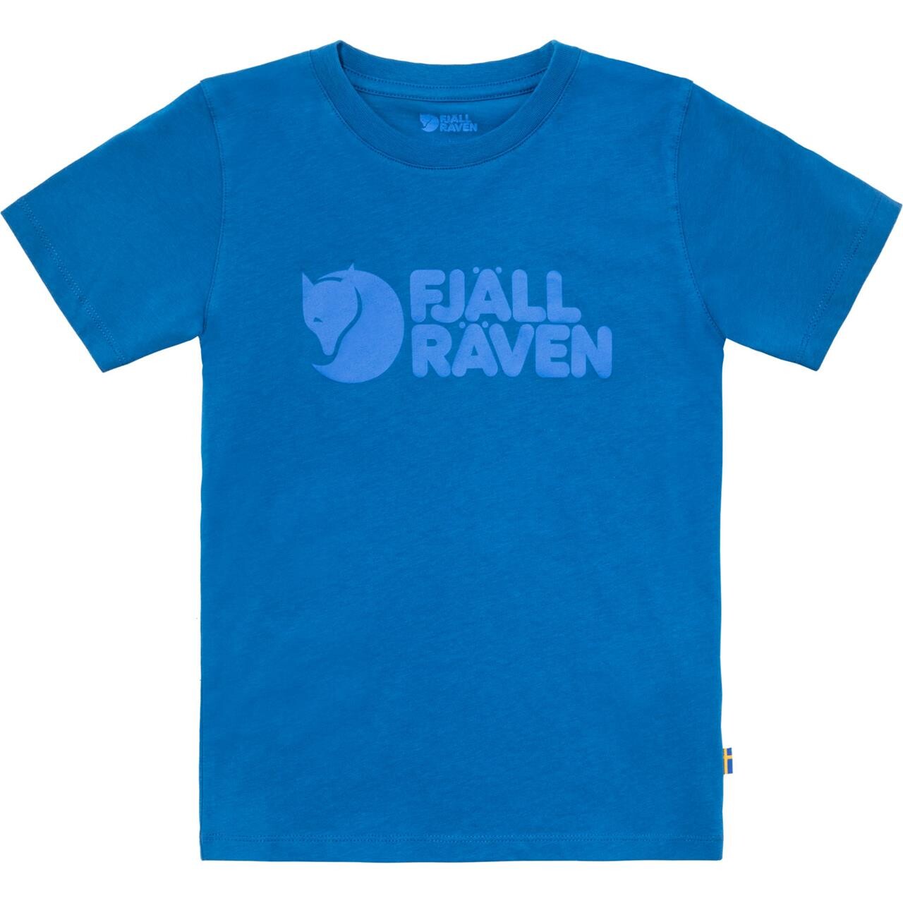 Fjällräven Kids Fjällräven Logo T-shirt (Blå (ALPINE BLUE/538) 158 cm)