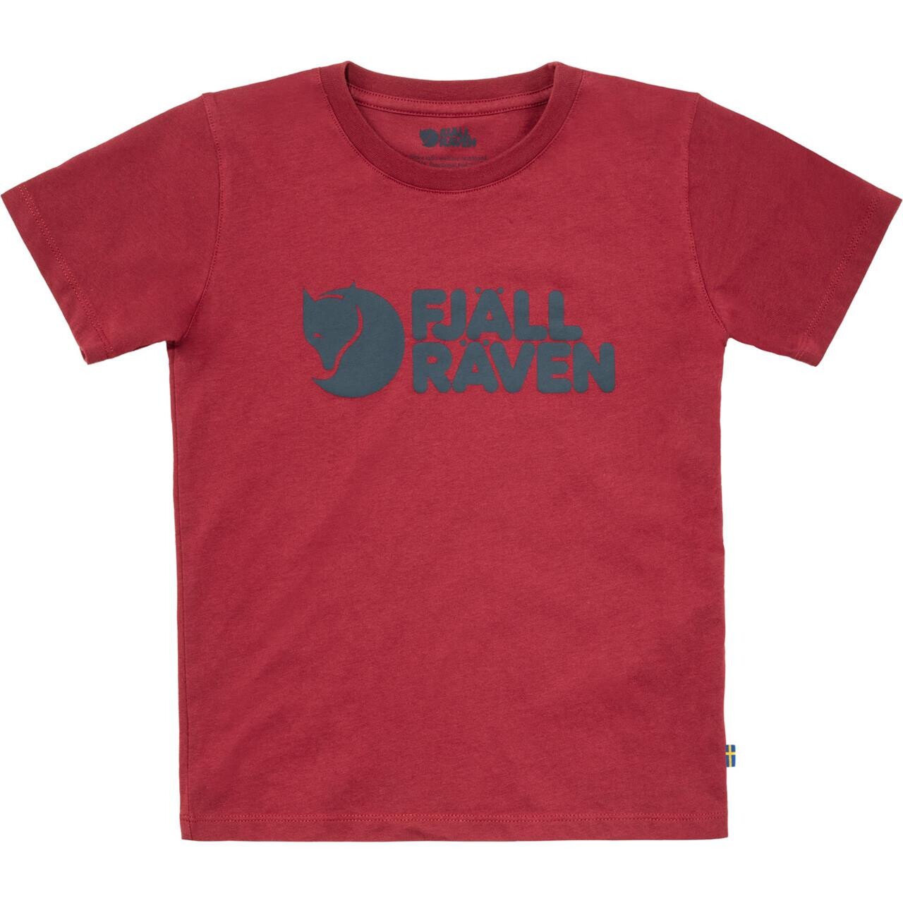 Fjällräven Kids Fjällräven Logo T-shirt (Rød (POMEGRANATE RED/346) 146 cm)