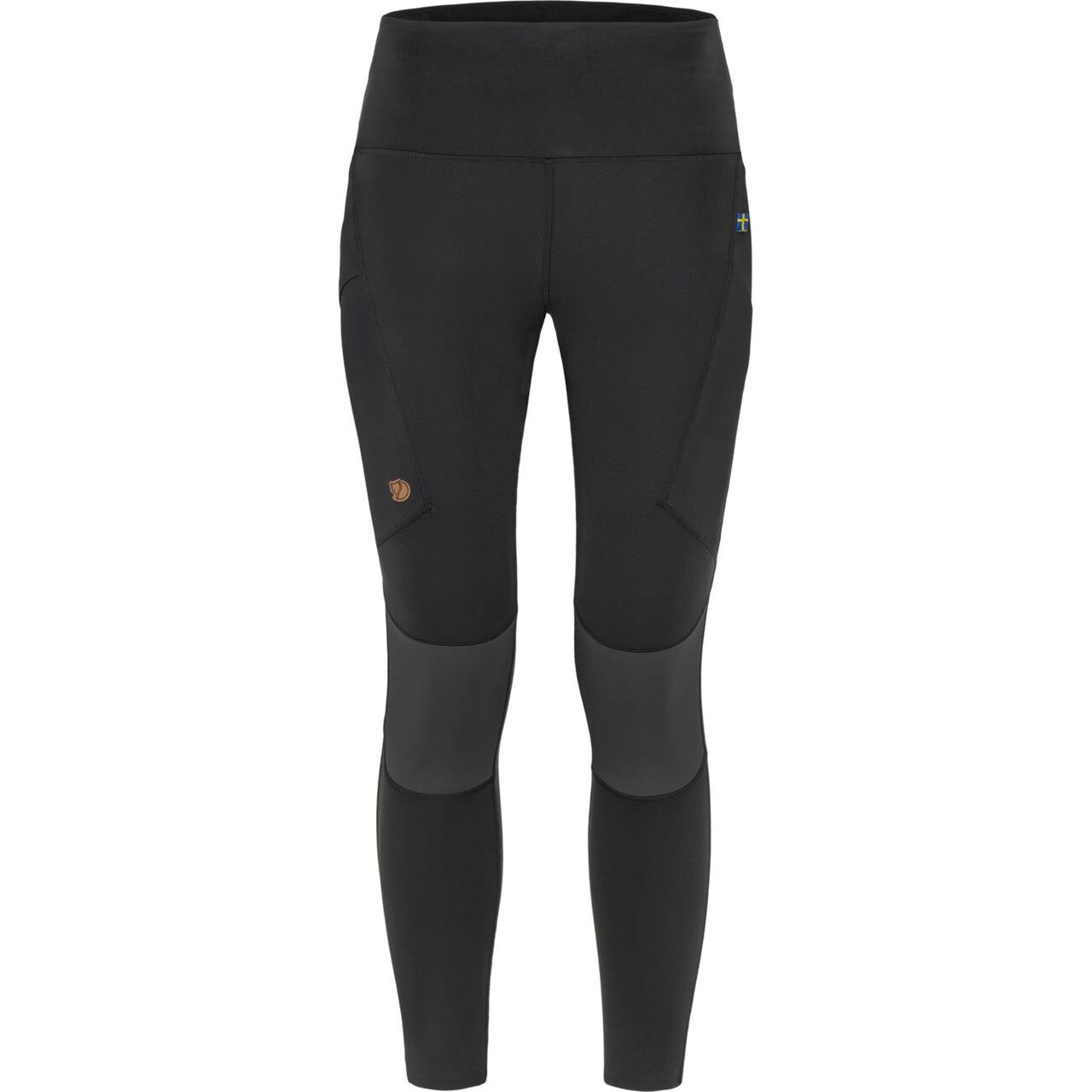 Fjällräven Womens Abisko Trekking Tights Pro  (Sort (BLACK-IRON GREY/550-048) X-small)