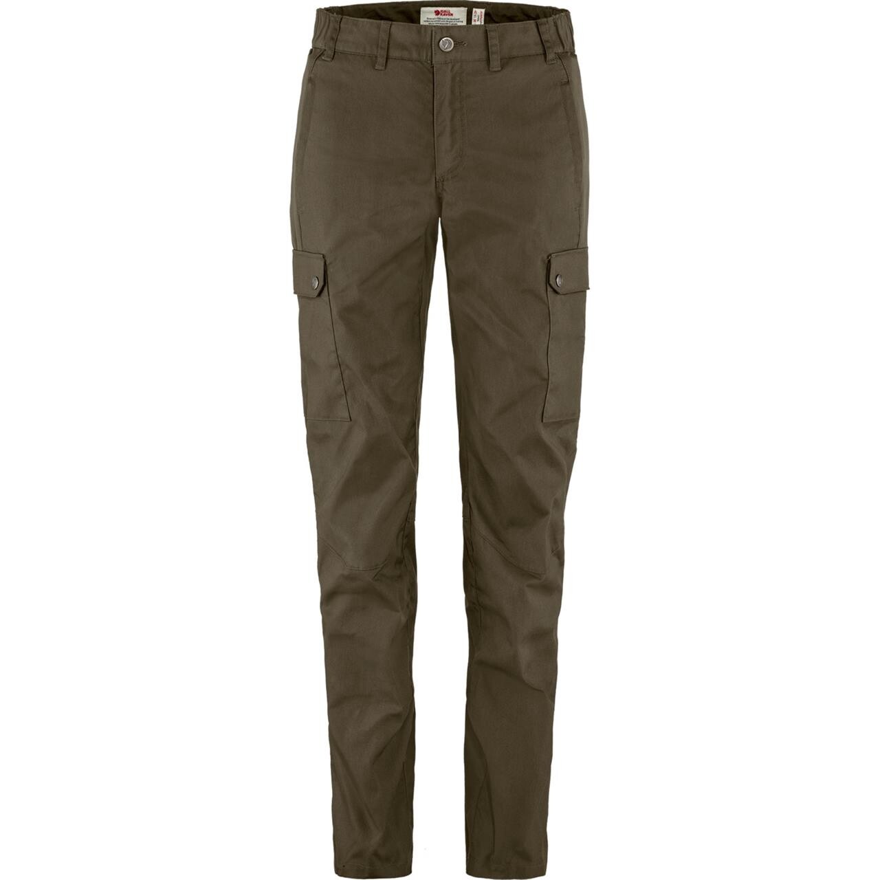 Fjällräven Womens Stina Trousers  (Grøn (DARK OLIVE/633) 36)