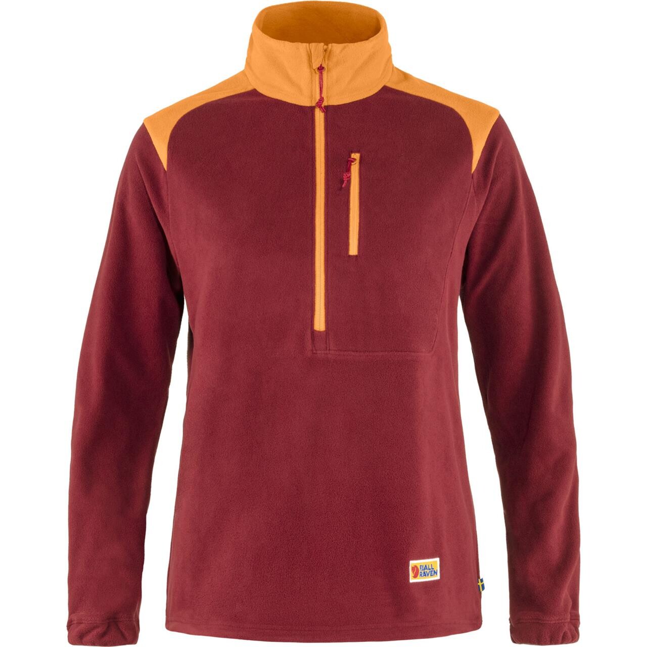 Fjällräven Womens Vardag Lite Fleece  (Rød (BORDEAUX-SPICY ORANGE/347-206) X-large)