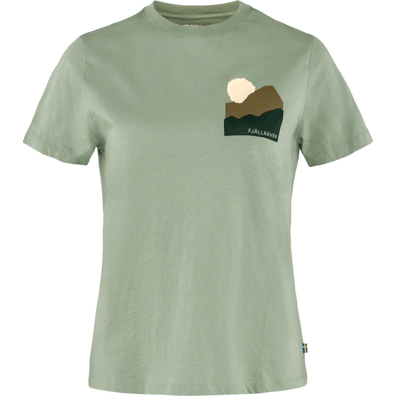  Fj&auml;llr&auml;ven Womens Nature T-shirt  (GREEN (SAGE GREEN/516) X-large)