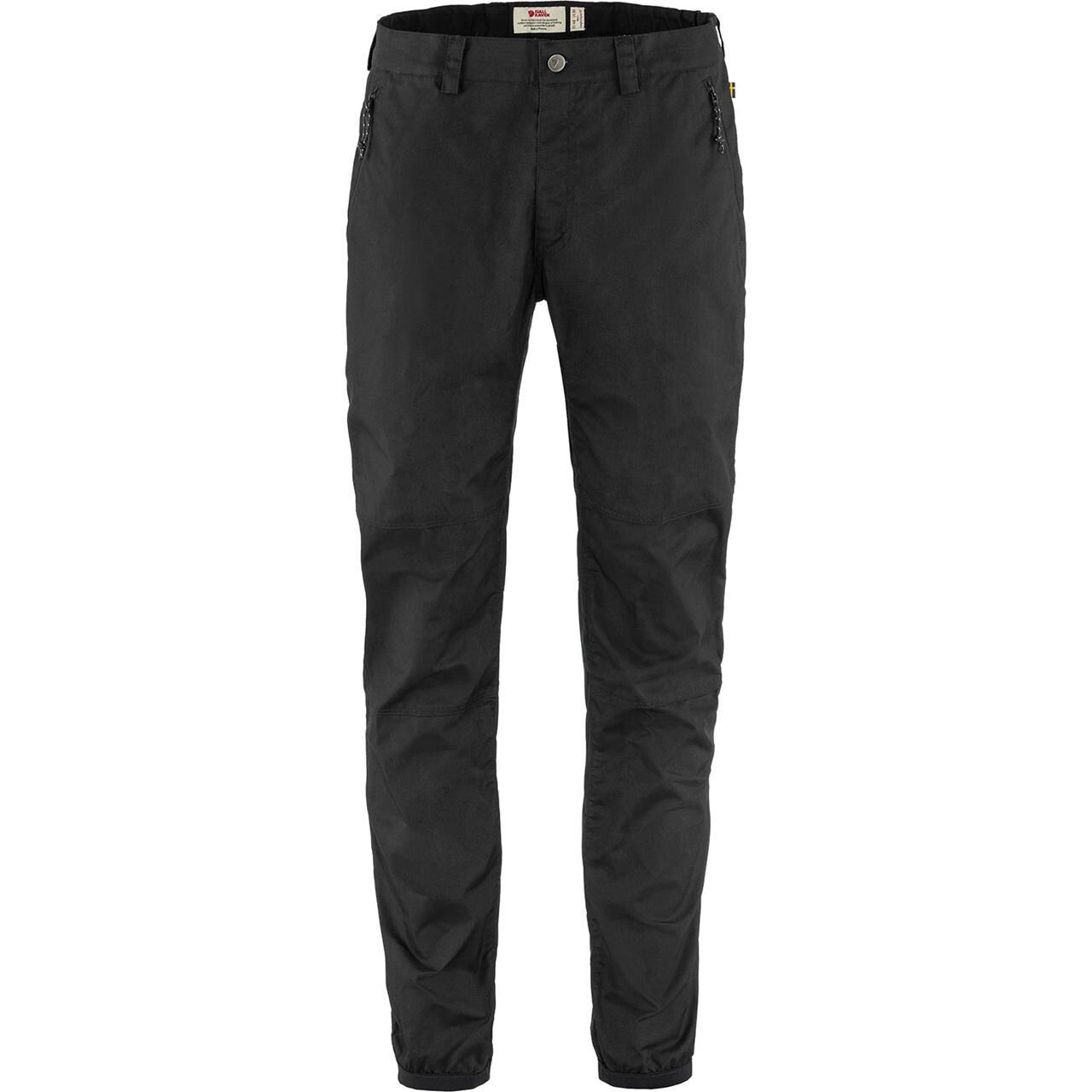 Fjällräven Mens Vardag Trousers  (Sort (BLACK/550) 48)