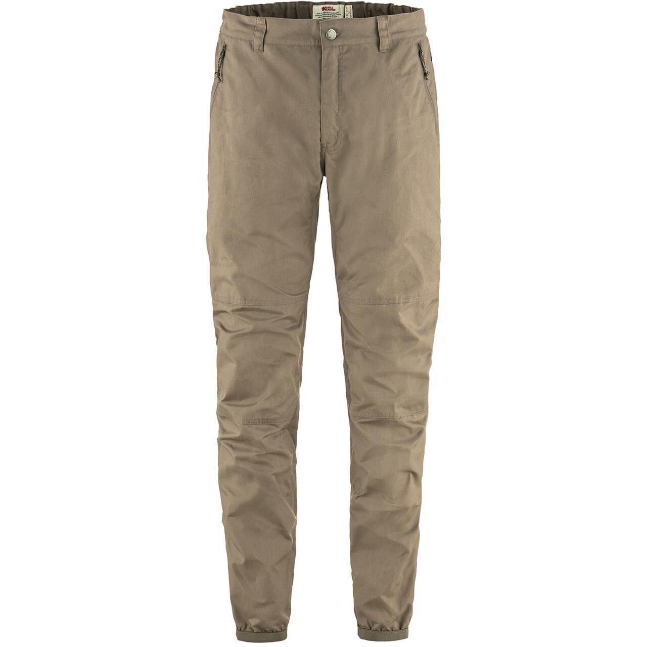 Fjällräven Mens Vardag Trousers  (Brun (SUEDE BROWN/244) 46 kort)