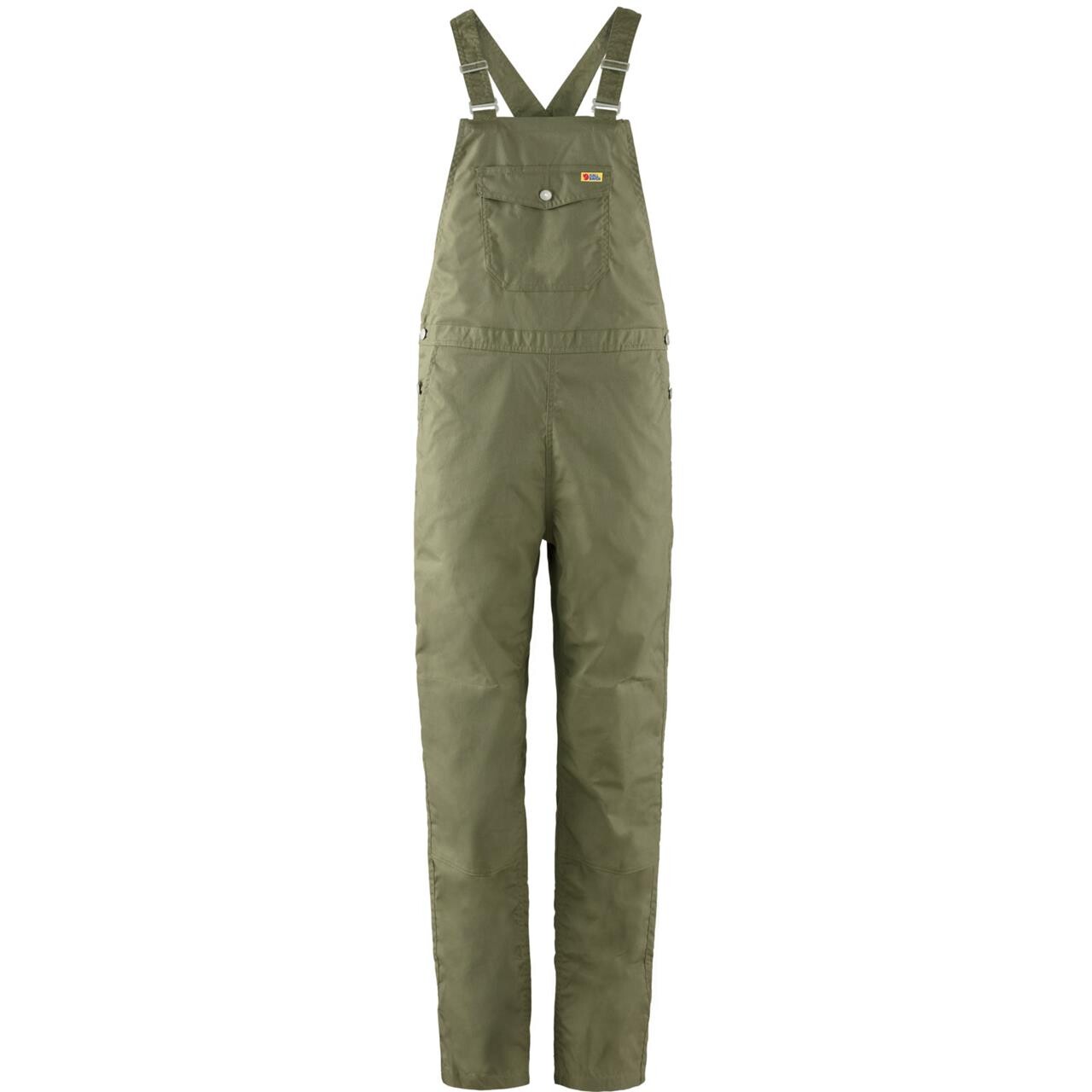 Fjällräven Womens Vardag Dungaree Trousers  (Grøn (GREEN/620) Large)